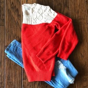 Madewell Cable Knit Sweater